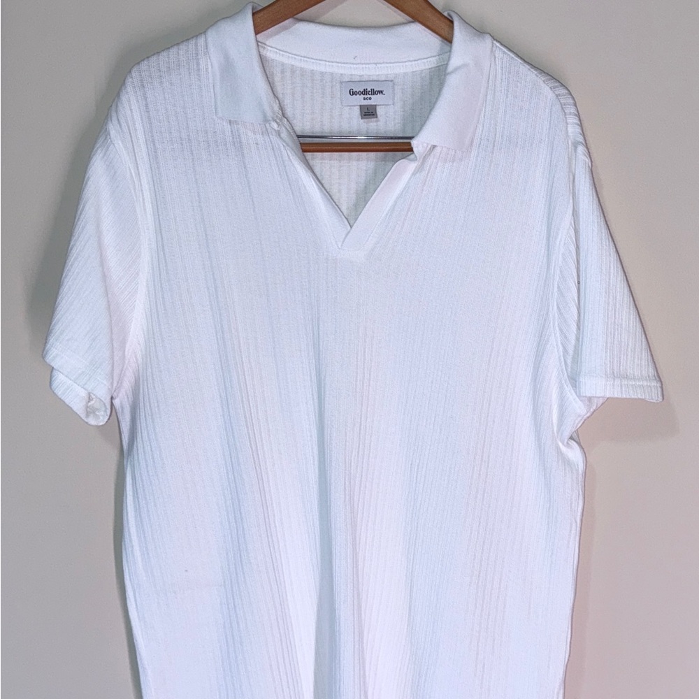 Goodfellow & Co Men's Classic White Polo